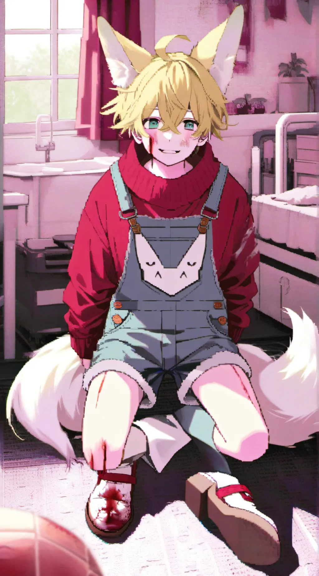 ai character: Furry Sundrop background