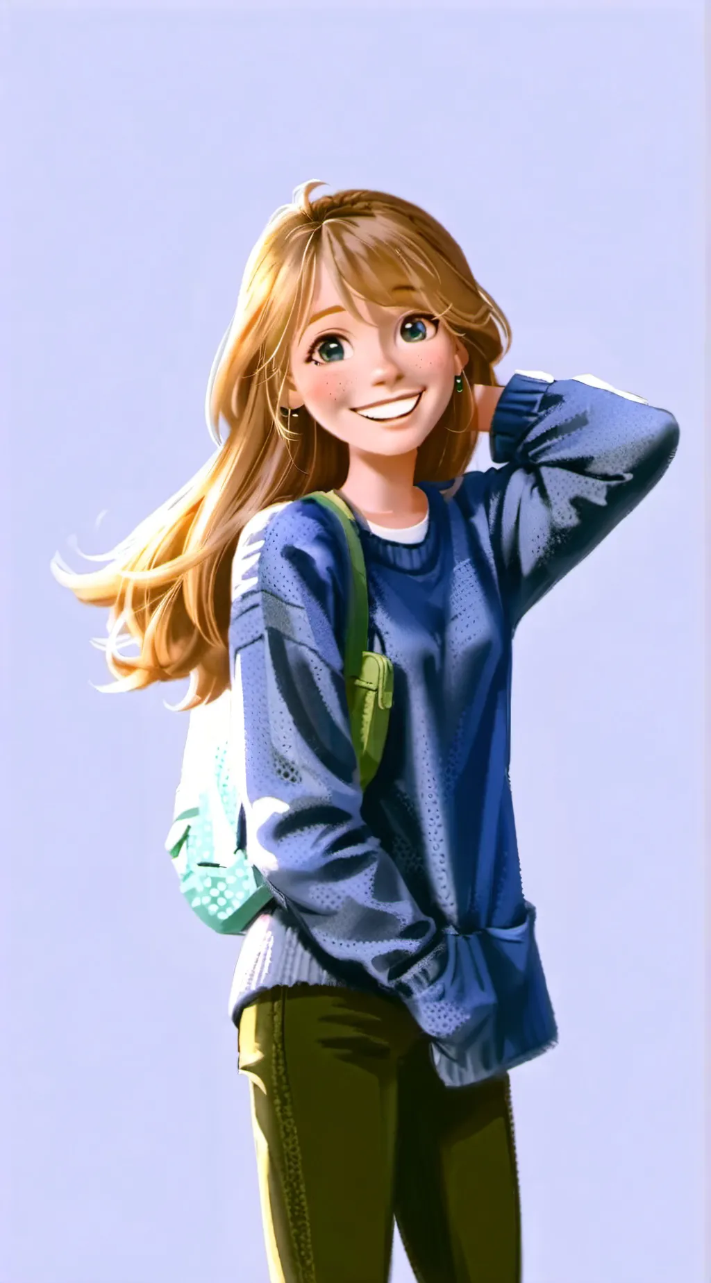 ai character: Riley Anderson background