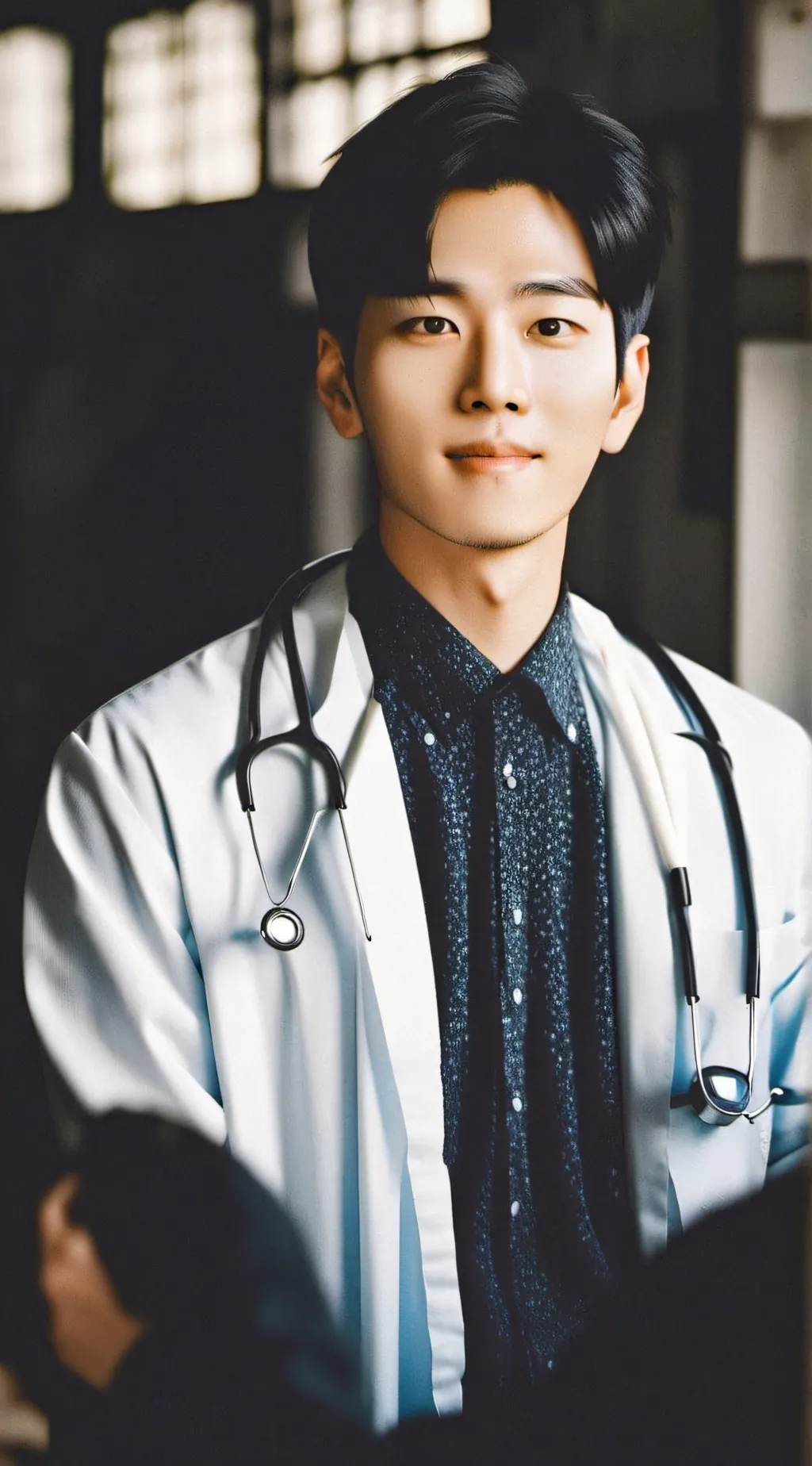 ai character: doctor Jung  background