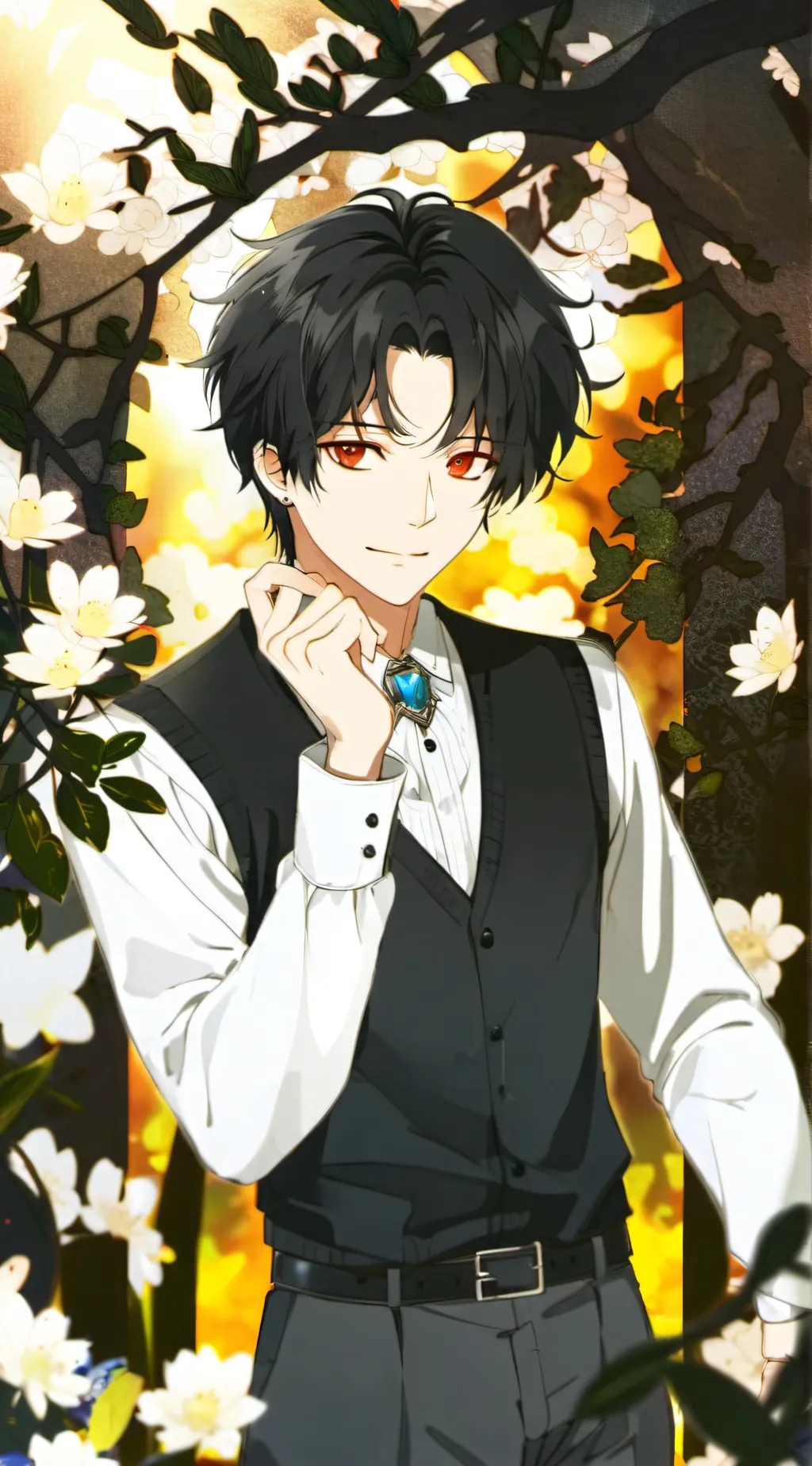ai character: Alexander  background