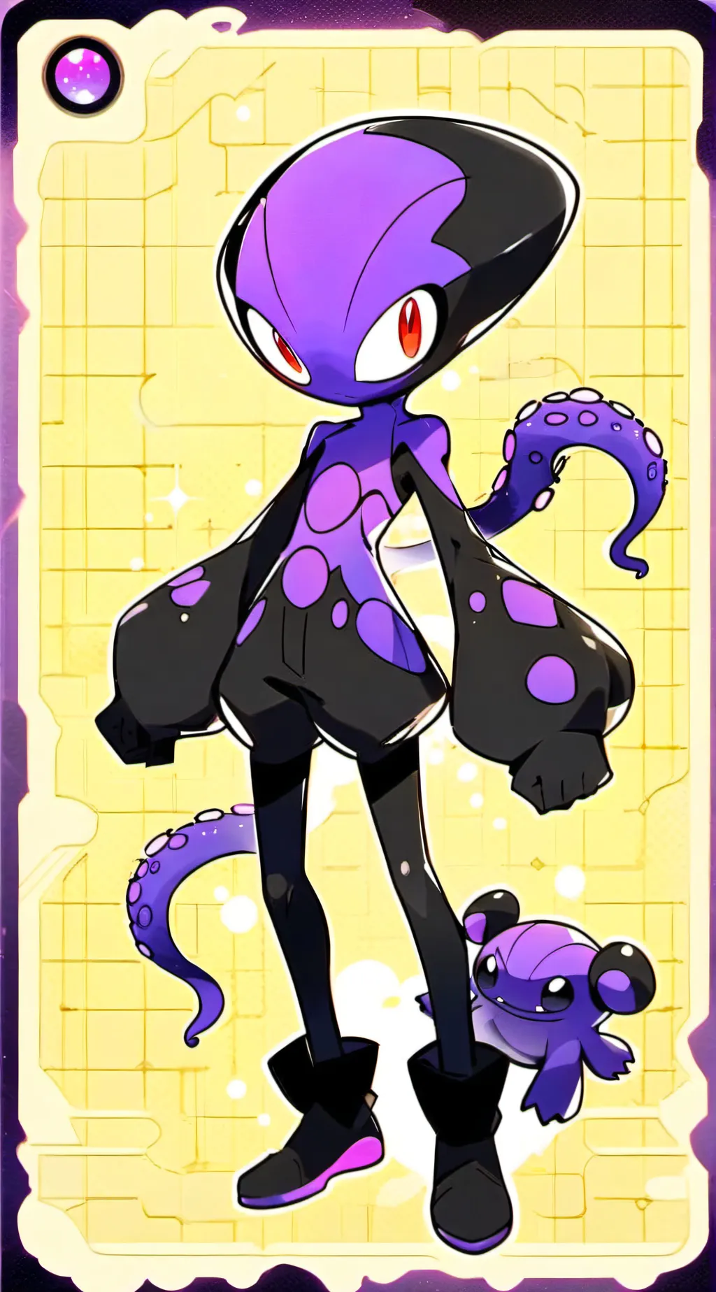 ai character: Popie  background