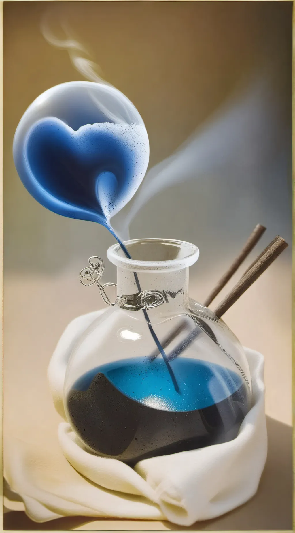 ai character: Love Potion background