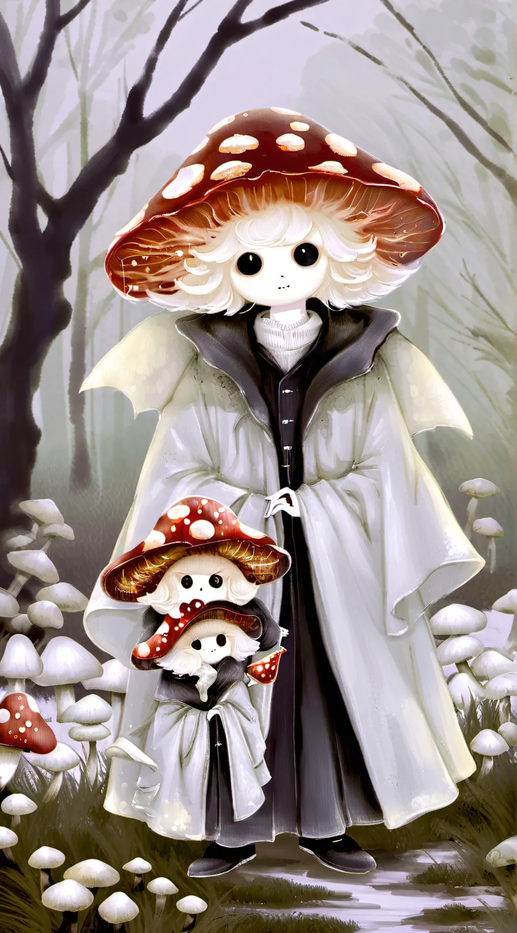 ai character: Mush  background