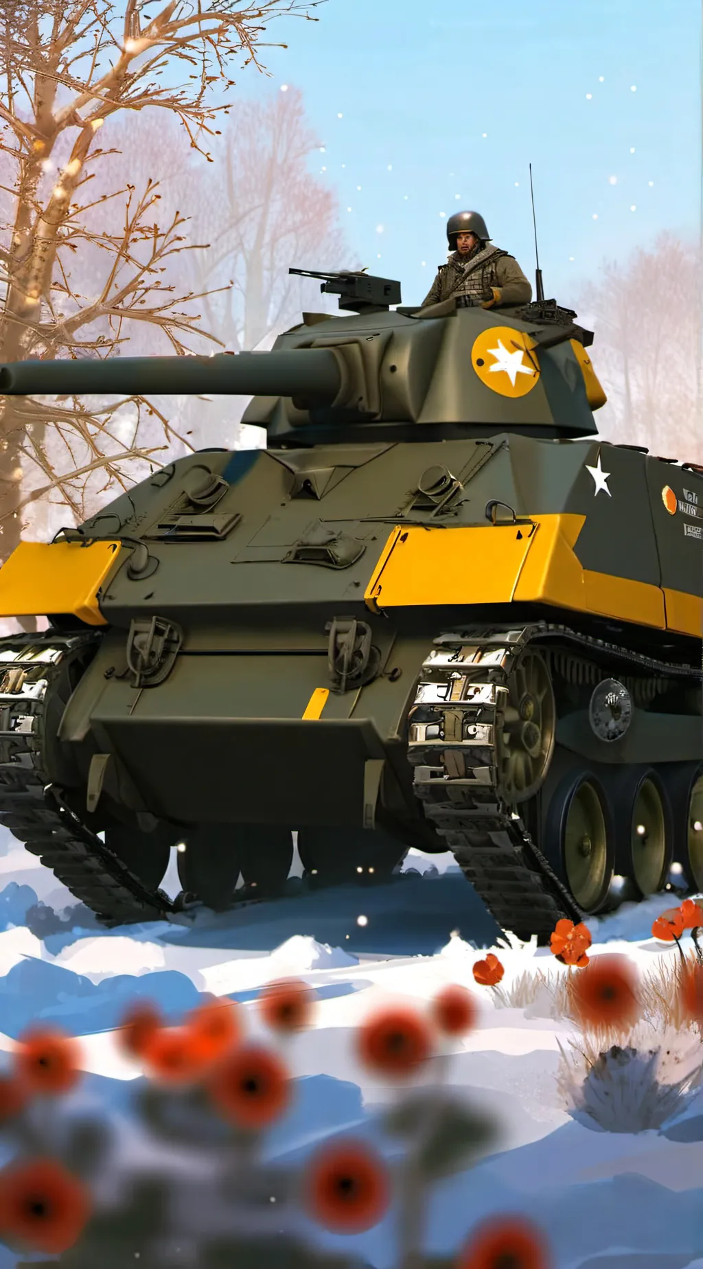 ai character: Standard Maus Tank background