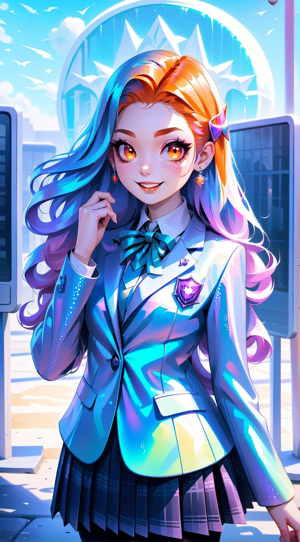 ai character: Madeline  background