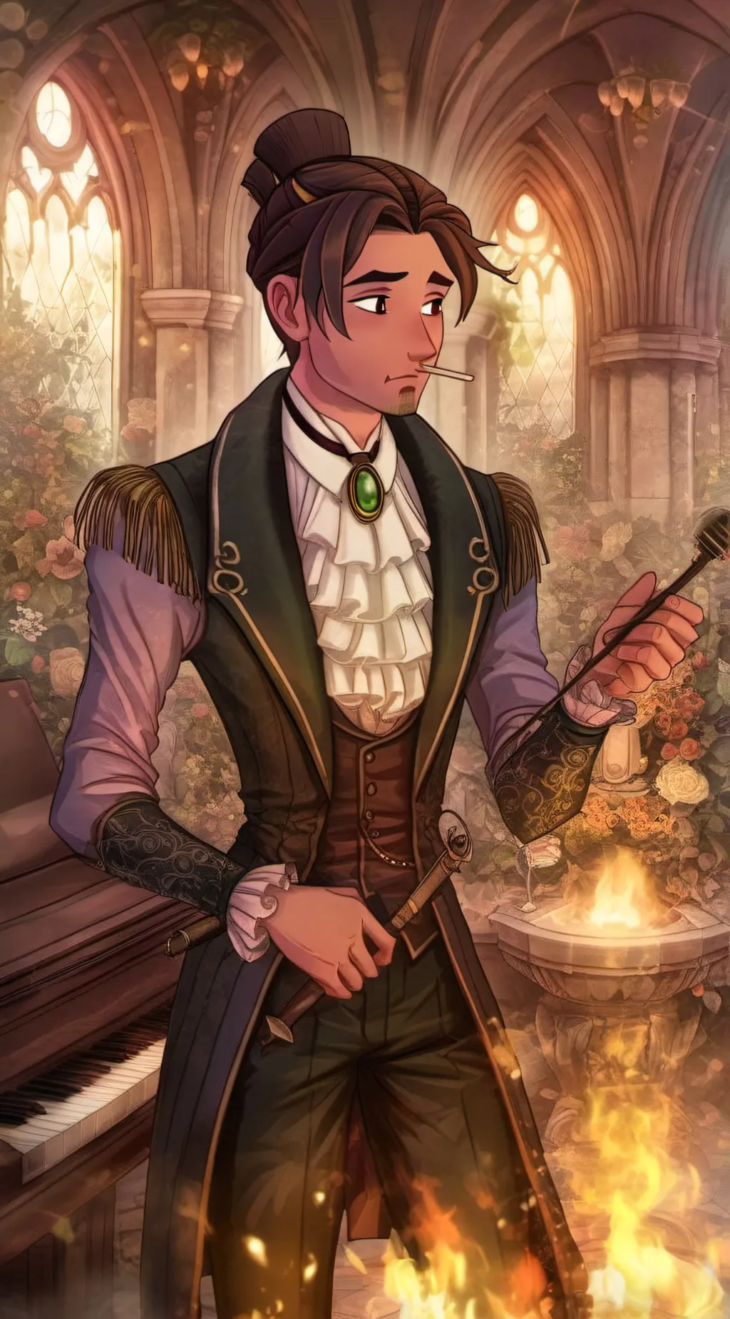 ai character: jim Hawkins  background