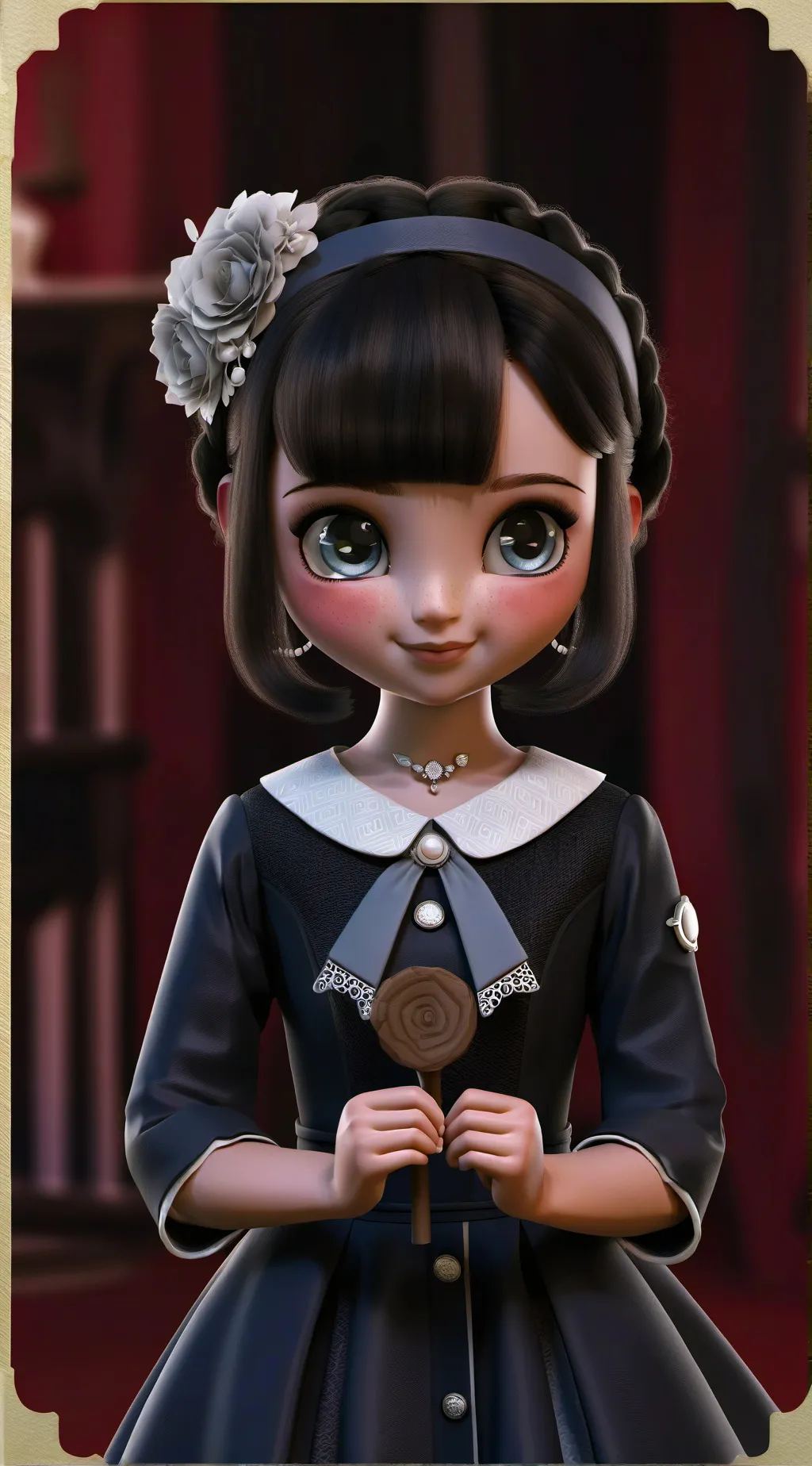 ai character: scary stories background