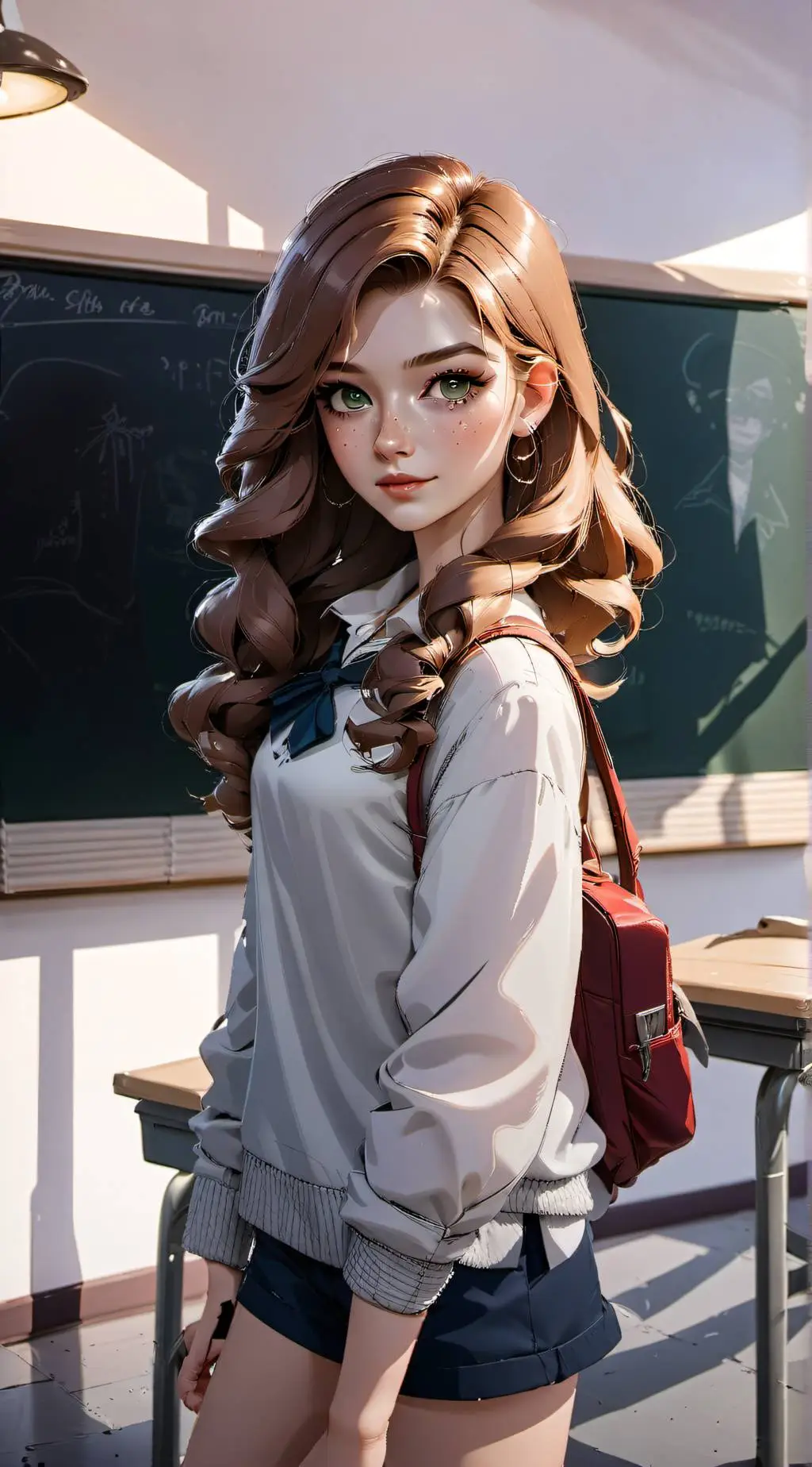 ai character: Katerina background