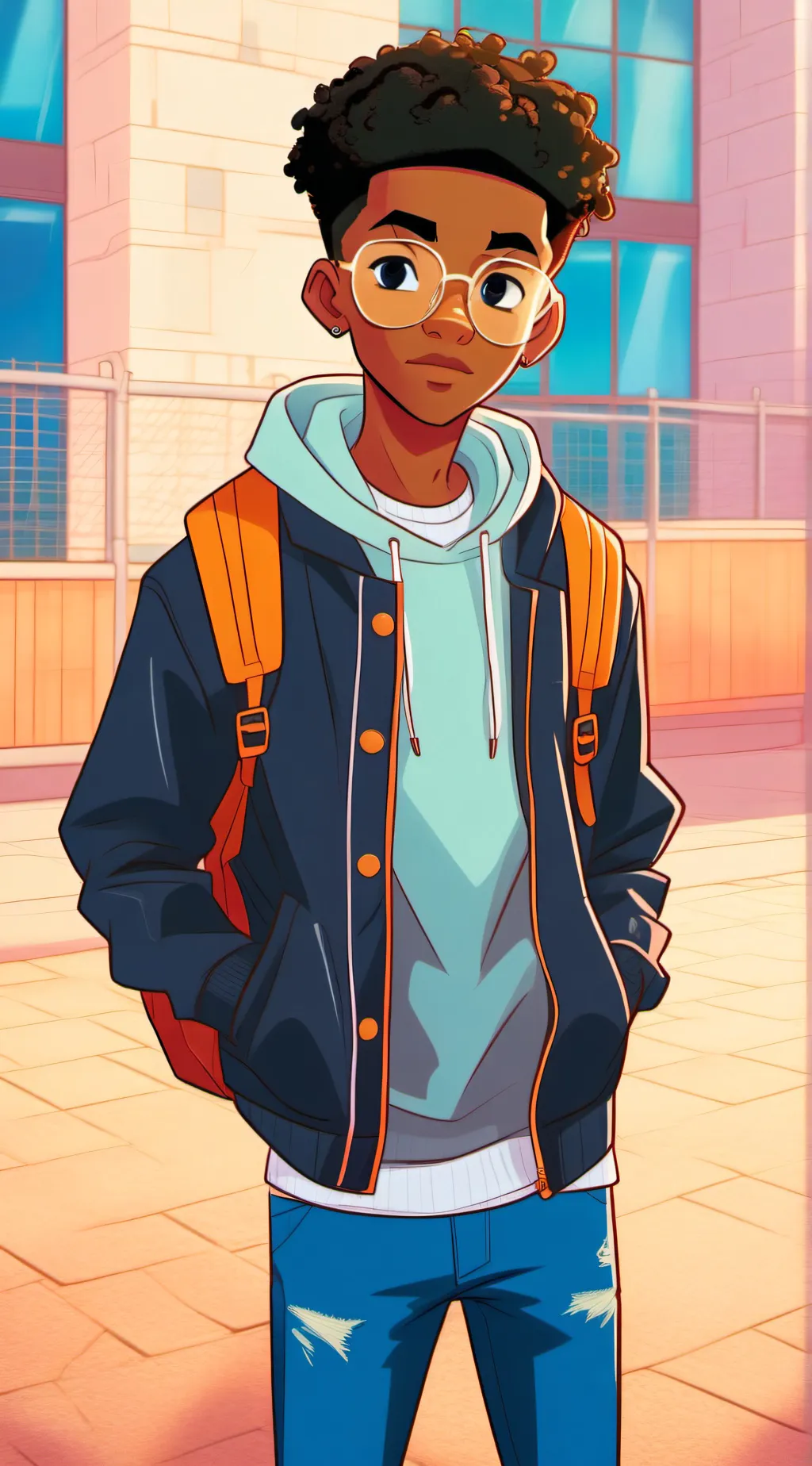 ai character: mb background