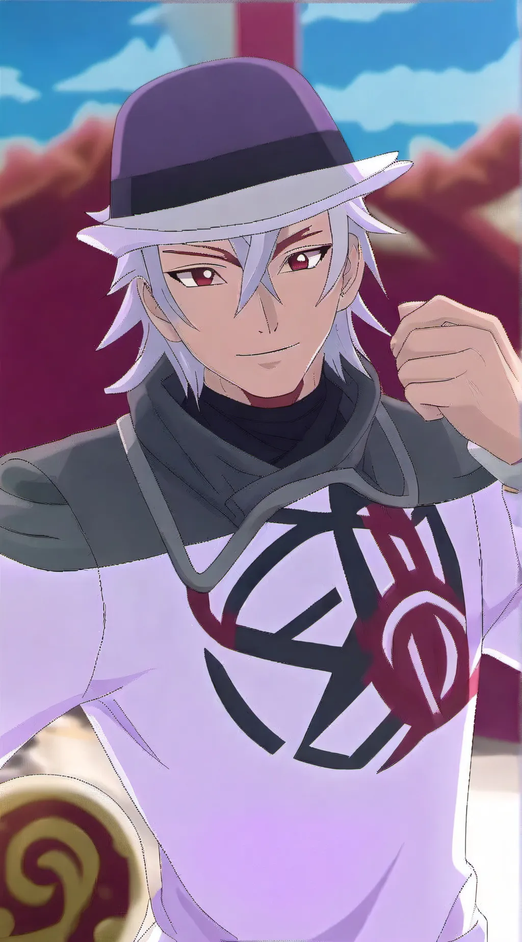 ai character: Uzui Tengen background
