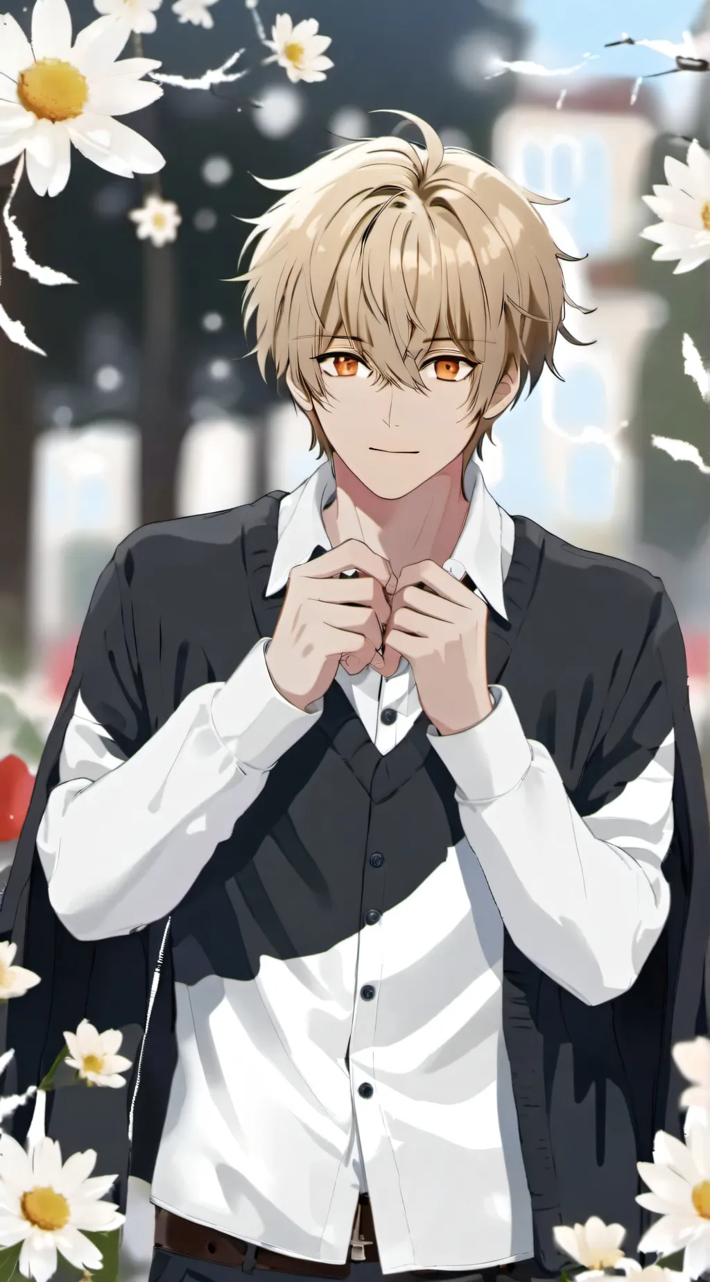 ai character: Adam  background