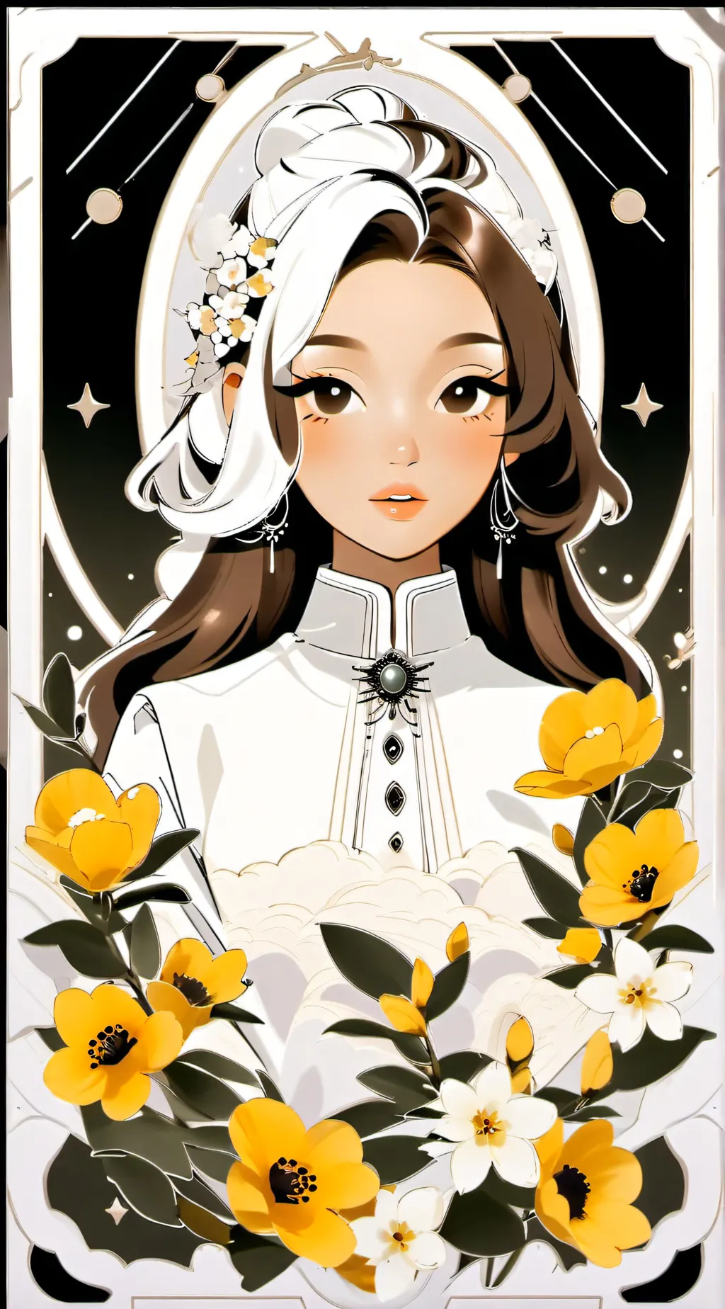 ai character: Naima  background
