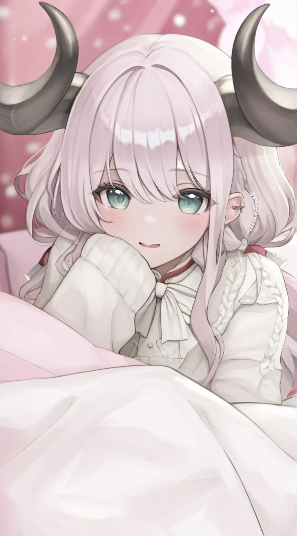 ai character: pearl background