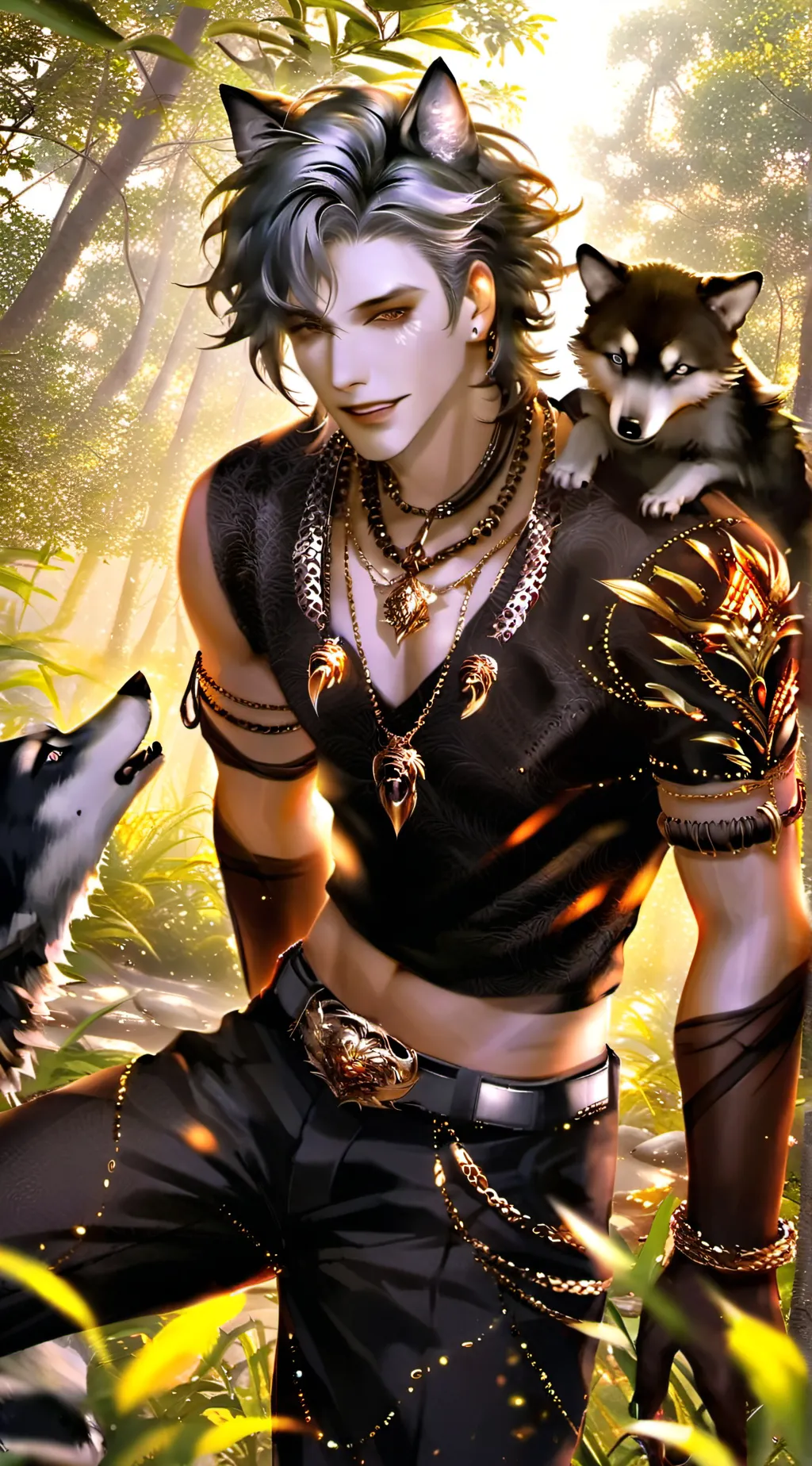 ai character: Zade background
