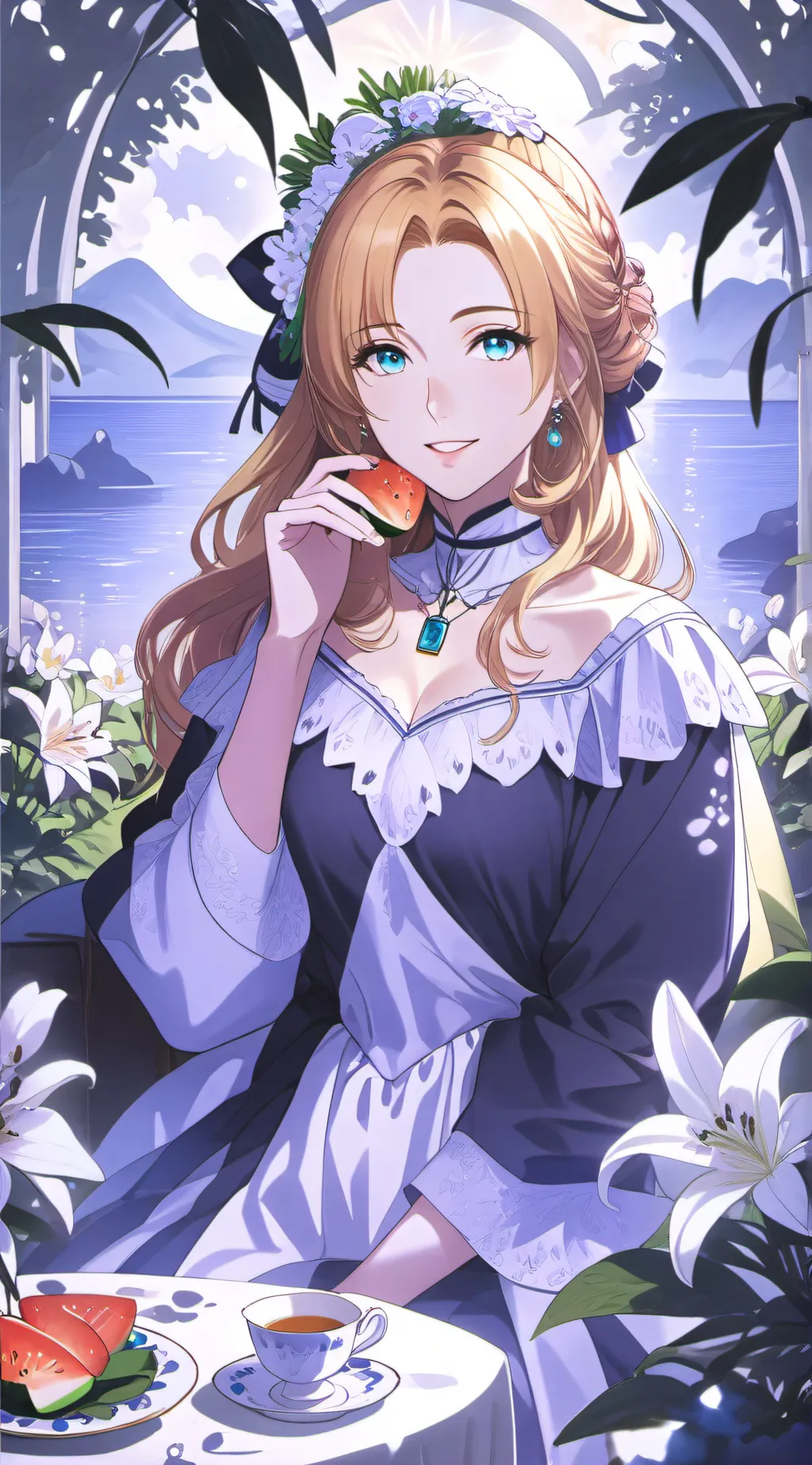 ai character: Hazel background