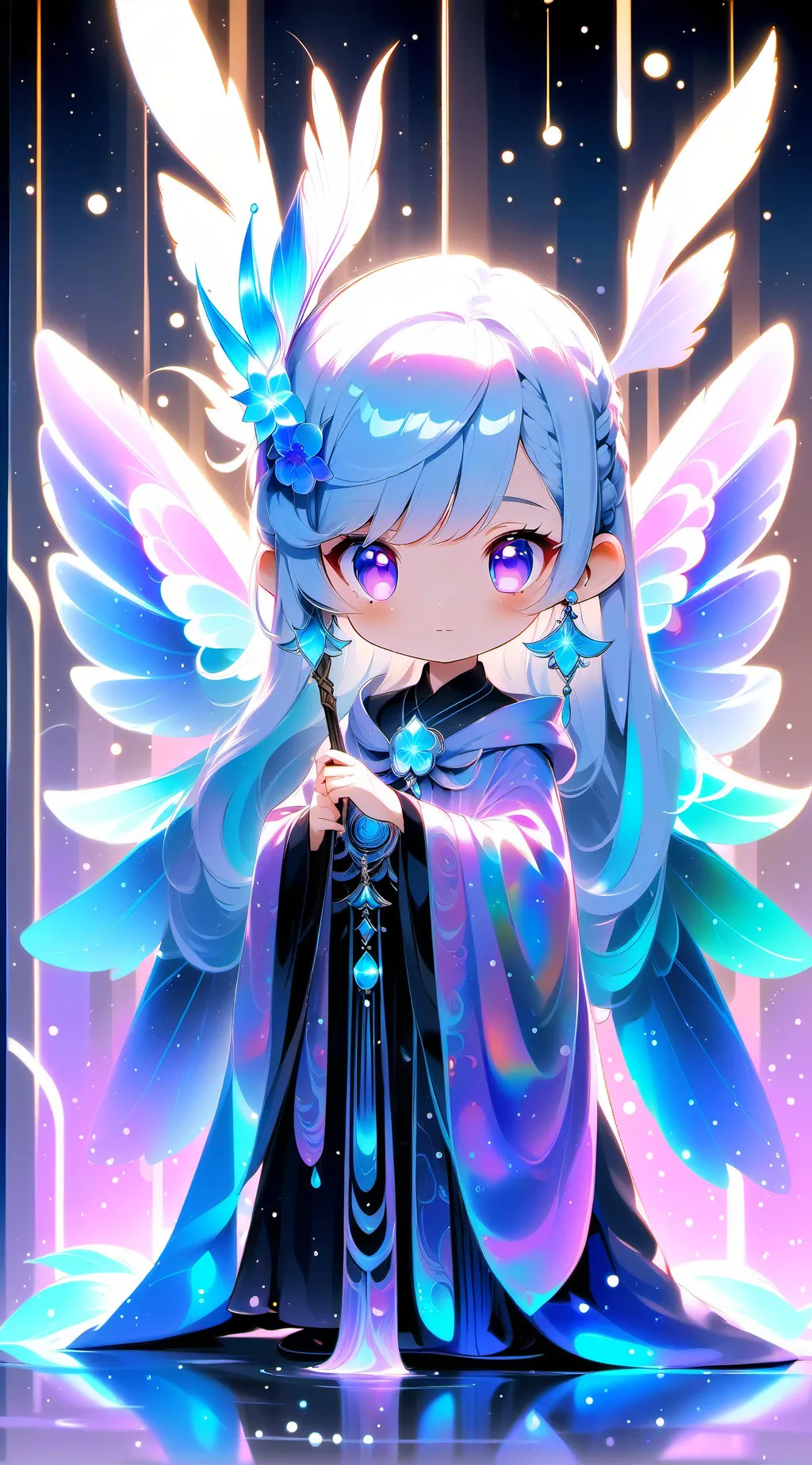 ai character: Silyle background