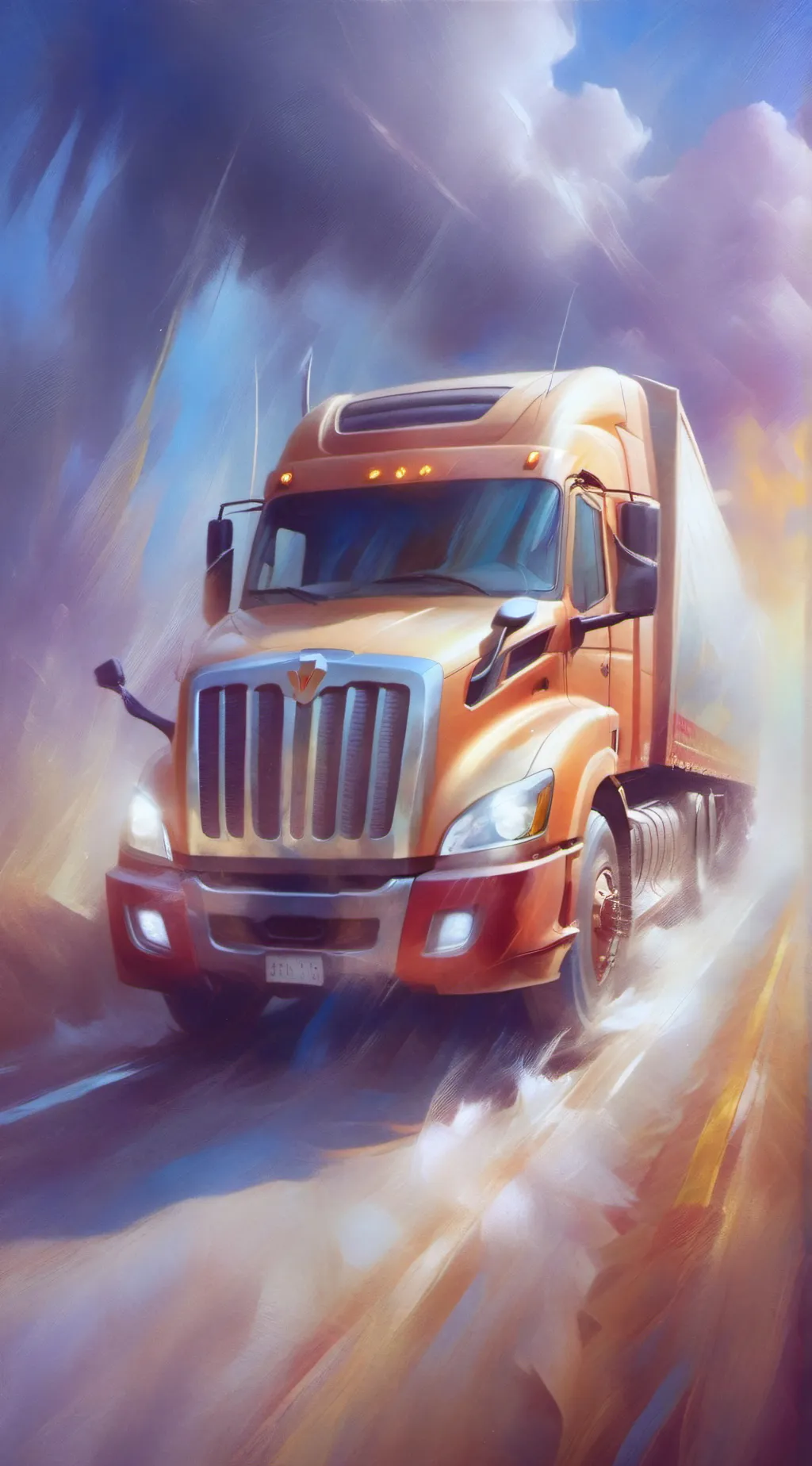 ai character: Truck background