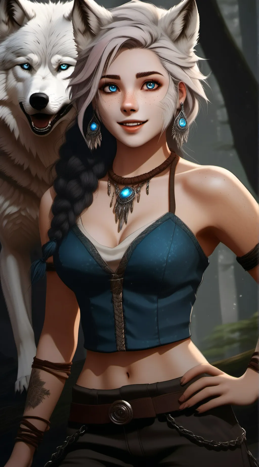 ai character: Keira  background