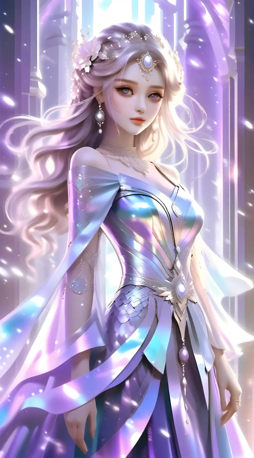 ai character: Meme 😈😇 background