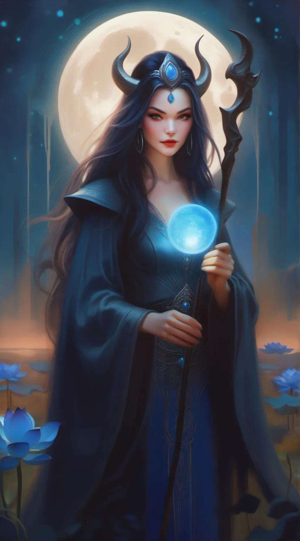 ai character: Melora  background