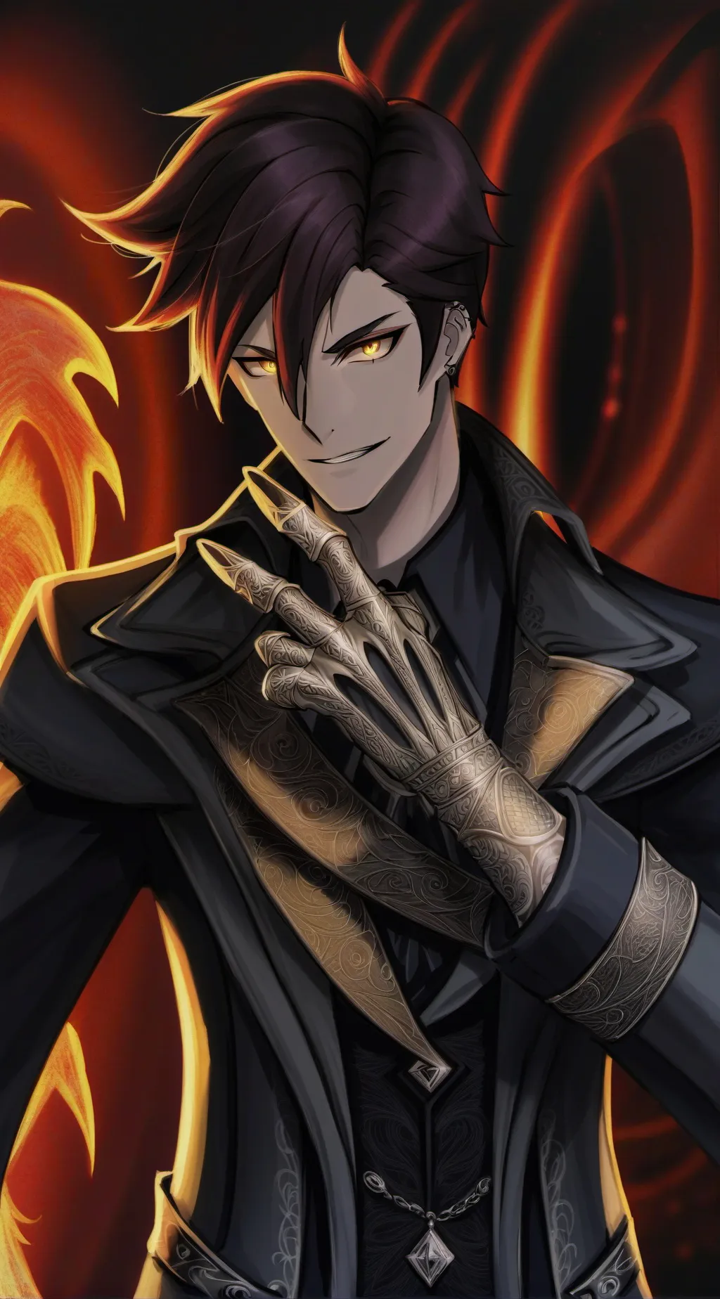 ai character: Victor  background