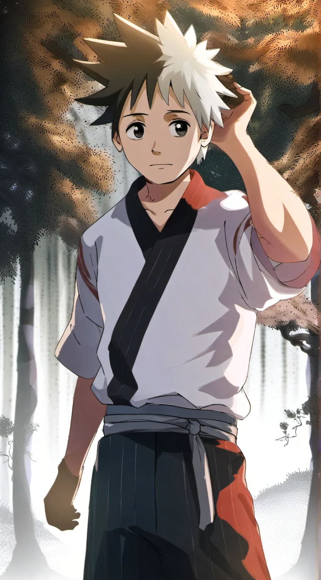 ai character: Itama Senju background