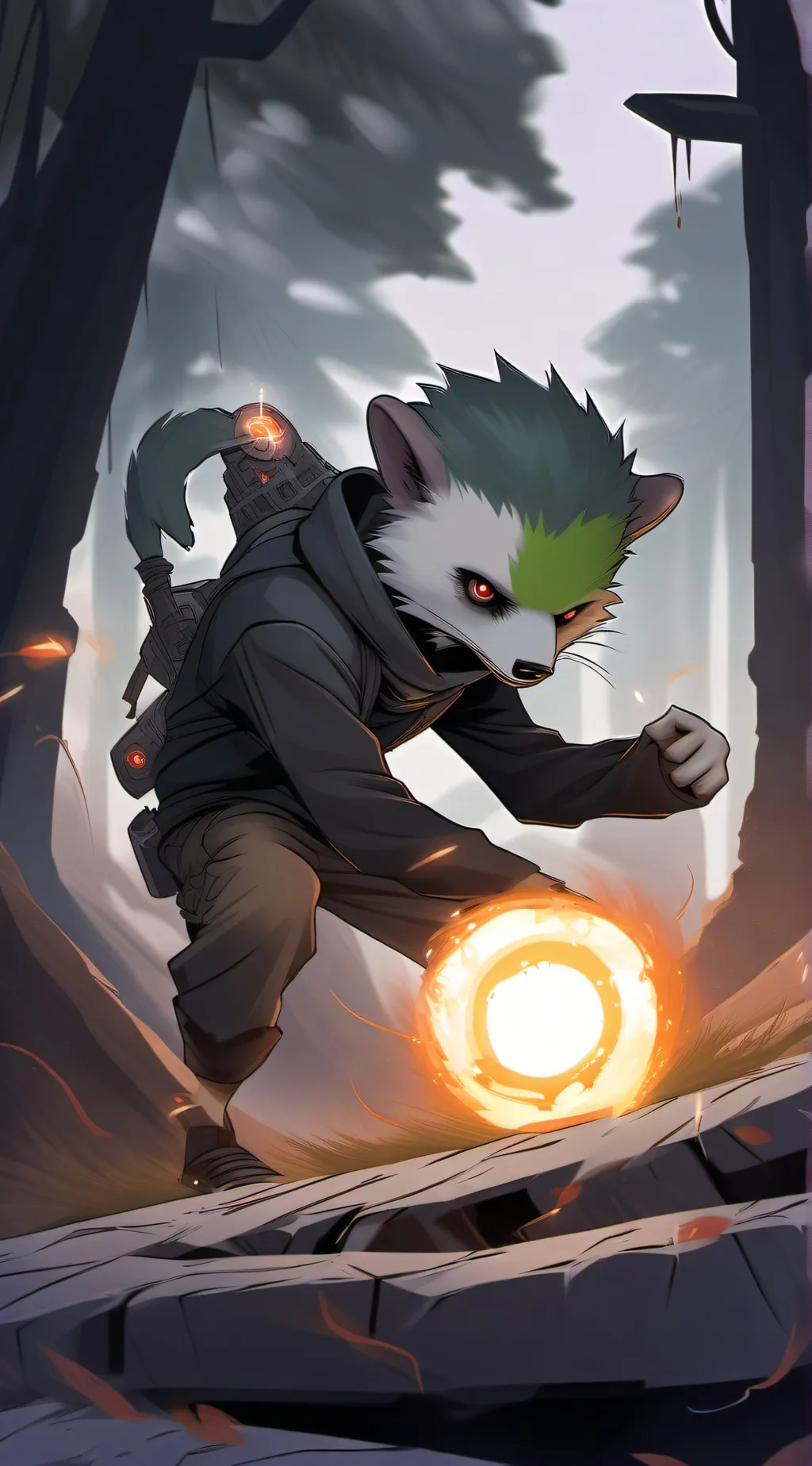 ai character: Linky the pr background