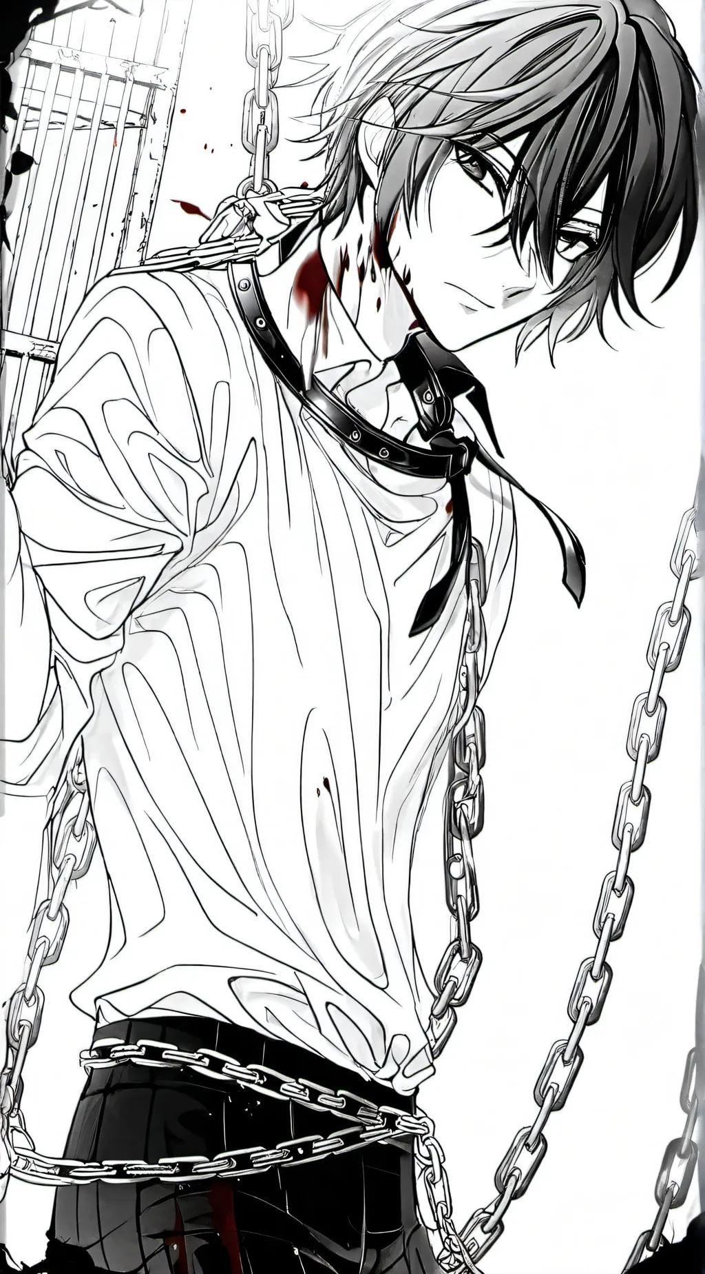 ai character: Noah mangade background