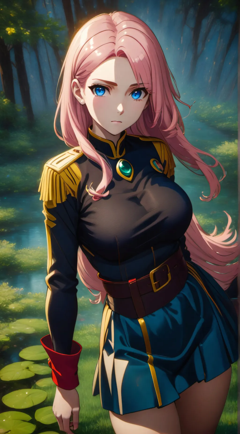 ai character: Eclair Seaetto background