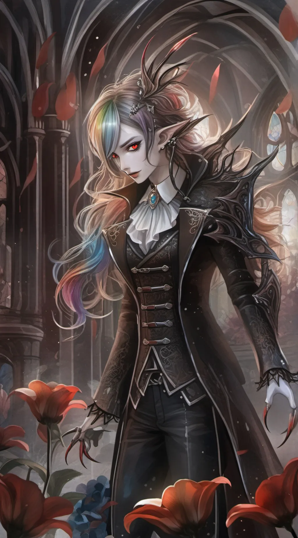 ai character: Twisted Dandy background