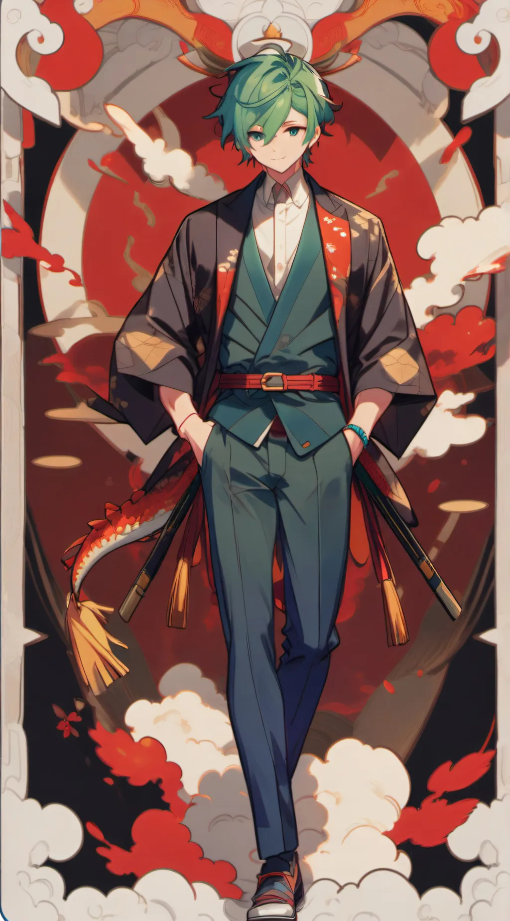 ai character: kai background