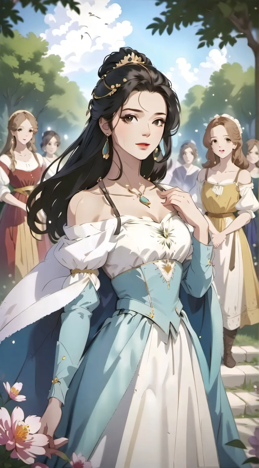 ai character: Princess Hailey background