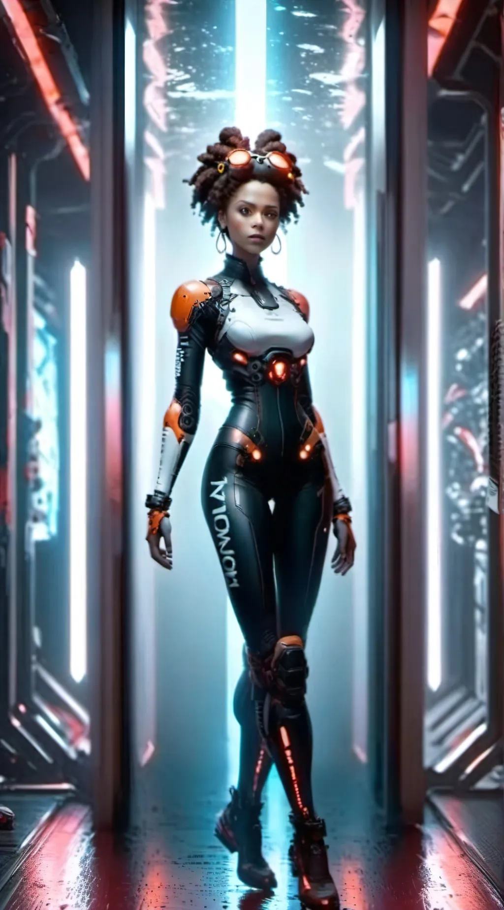 ai character: the... hybrid... background