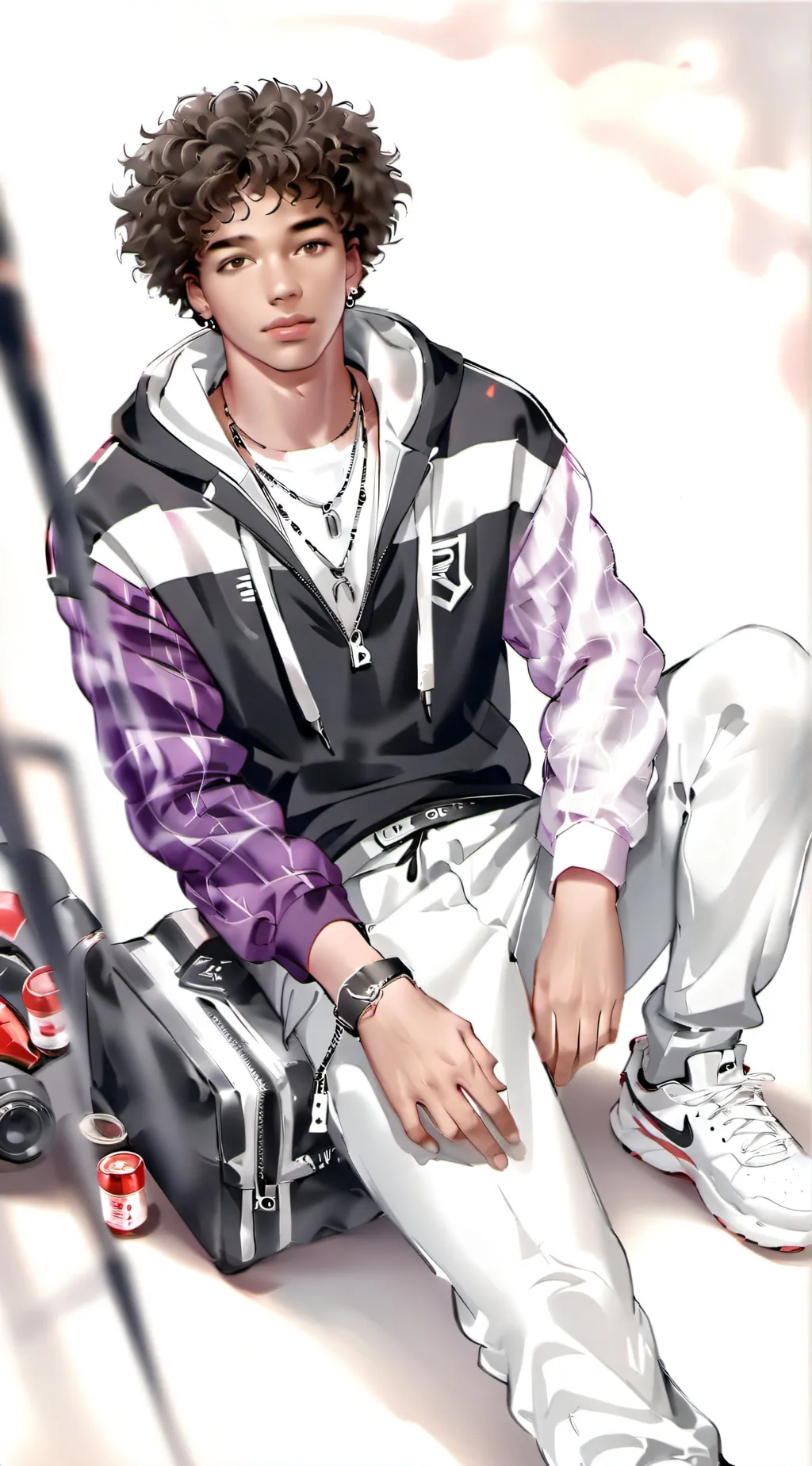 ai character: david  background