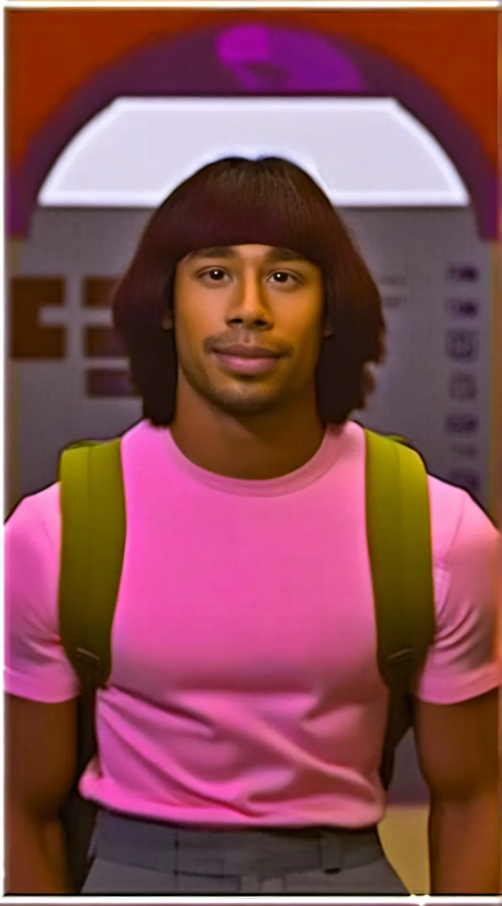 ai character: Dora imposter  background