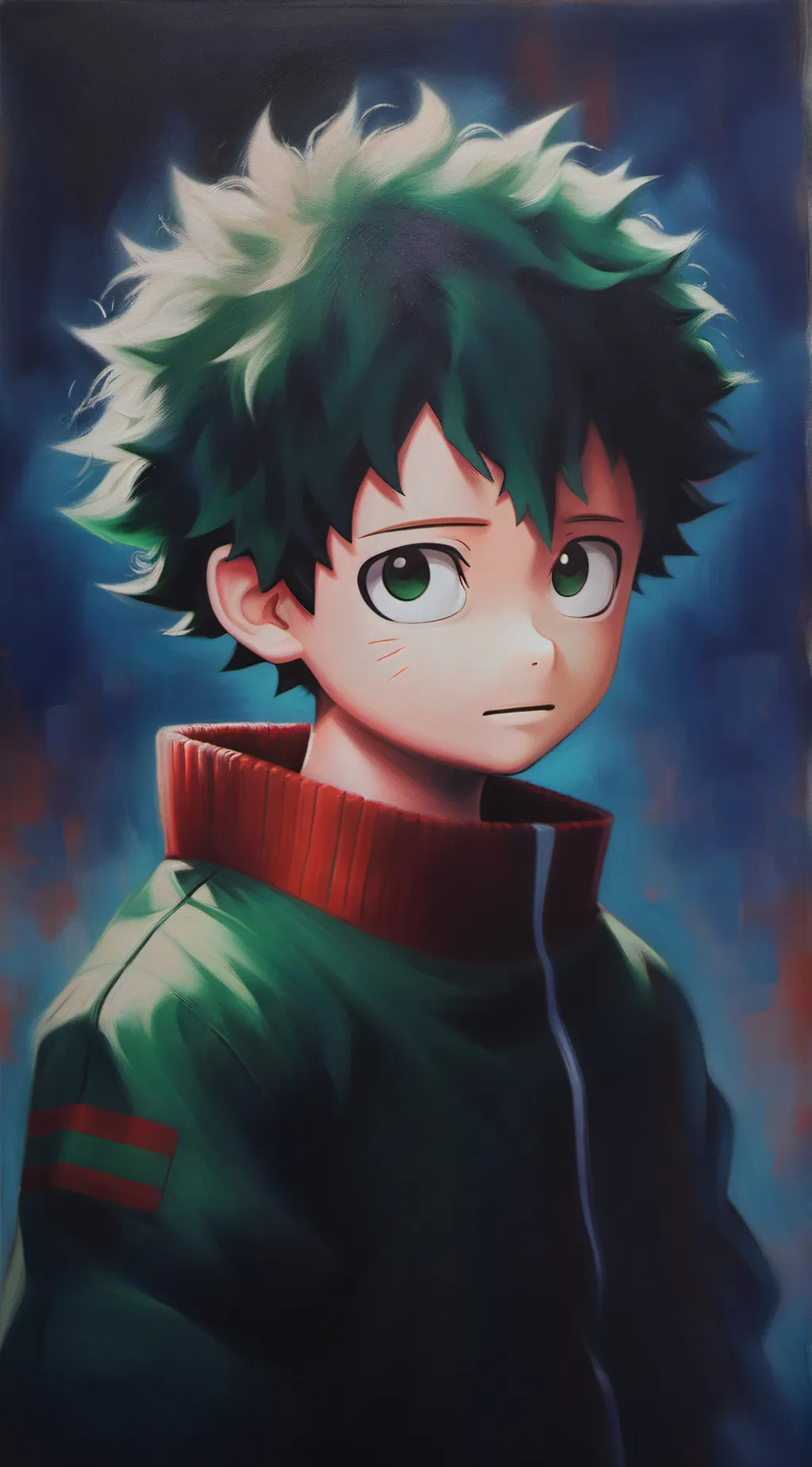 ai character: Villain deku background