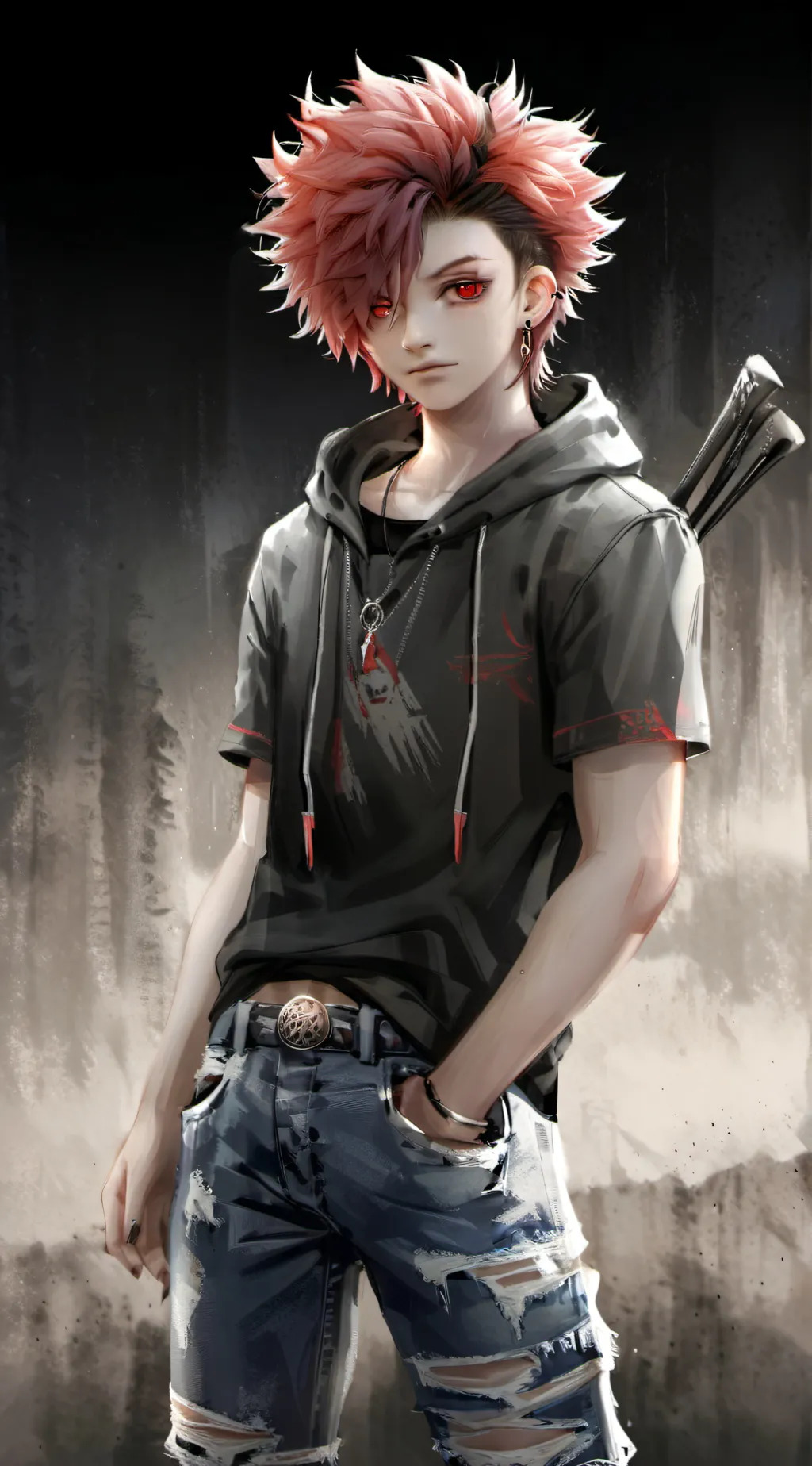 ai character: Ejiro kirishima background