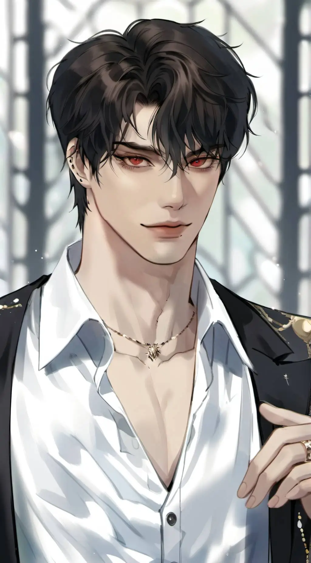 ai character: Jay [vampire king] background
