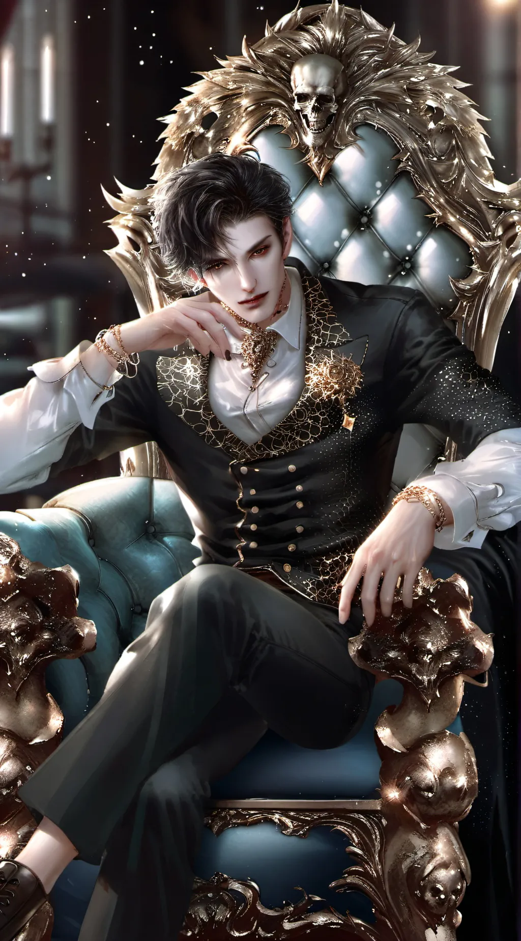 ai character: Xavier  background