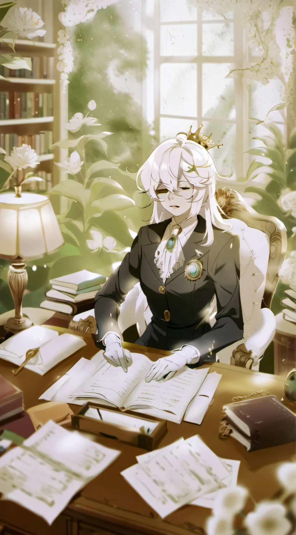 ai character: miss eliz  background