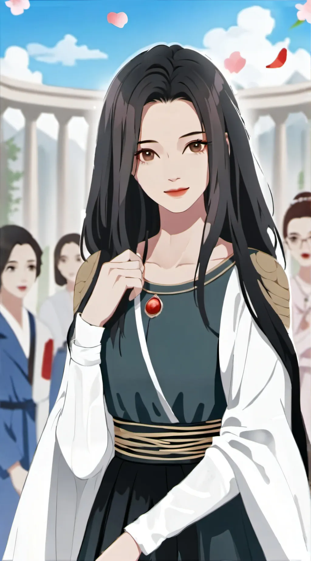 ai character: Victoria  background