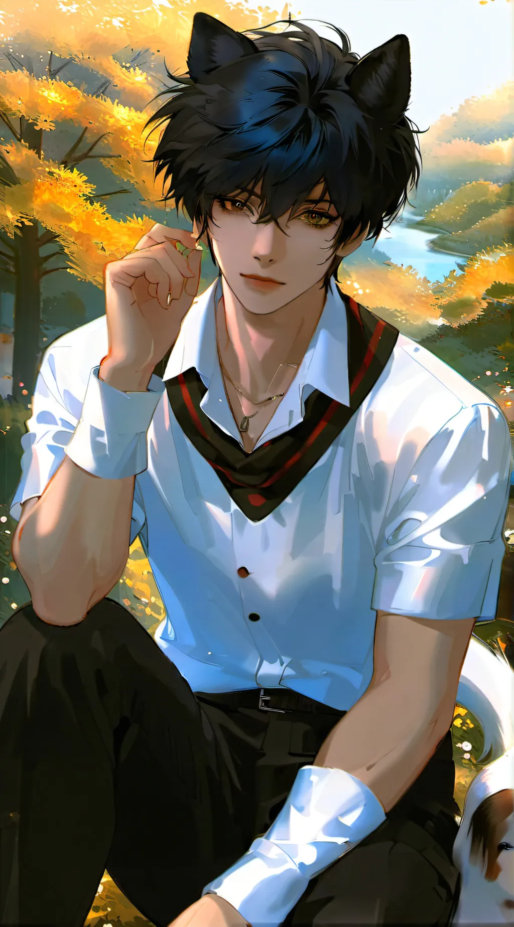 ai character: shiru background