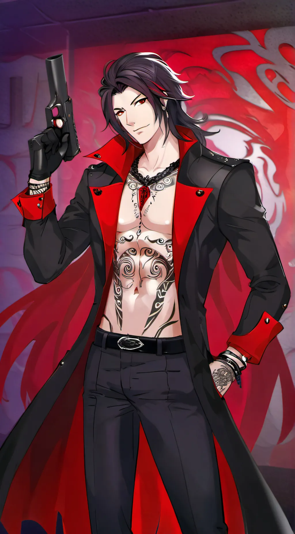 ai character: Vicious  background