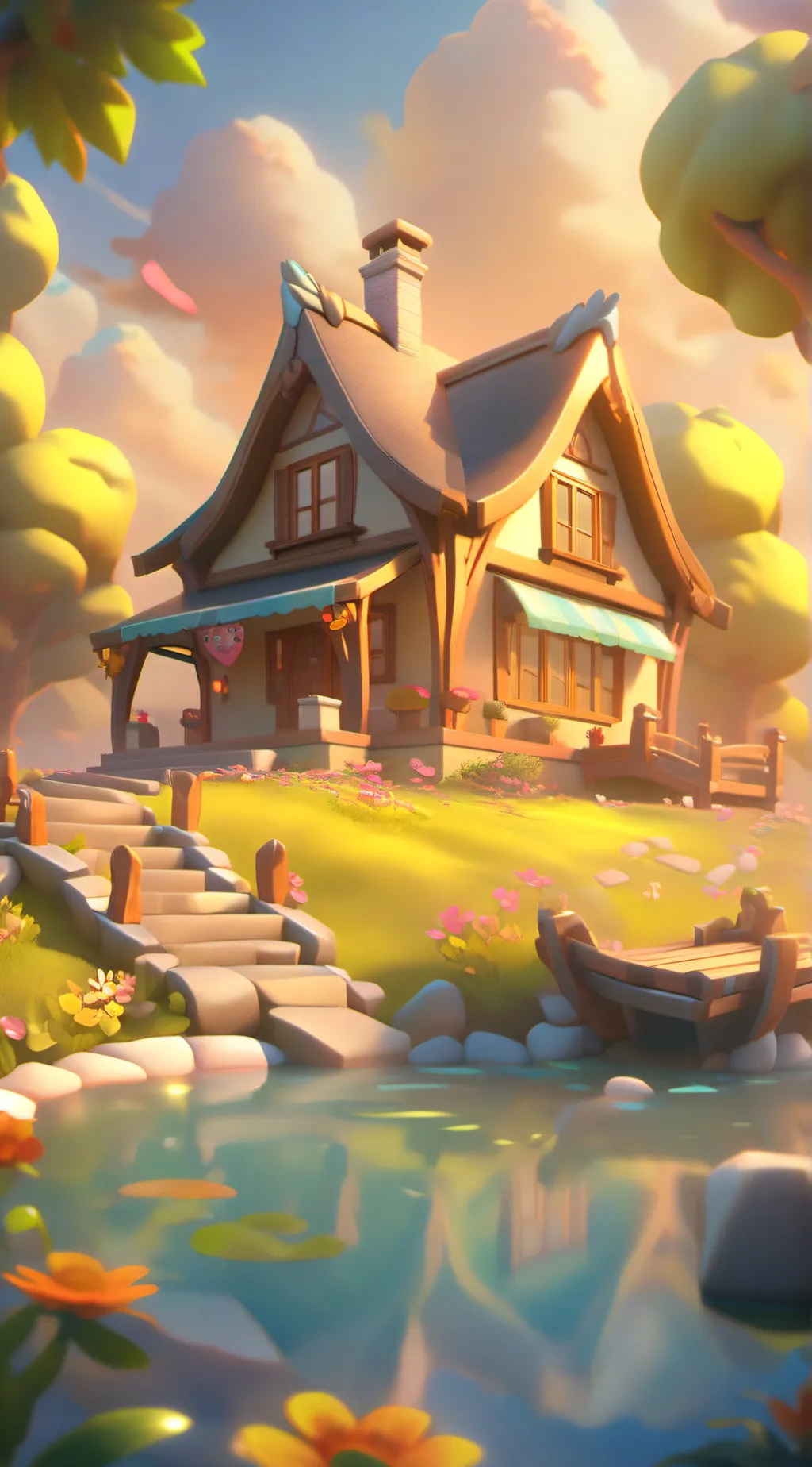 ai character: cuphead background