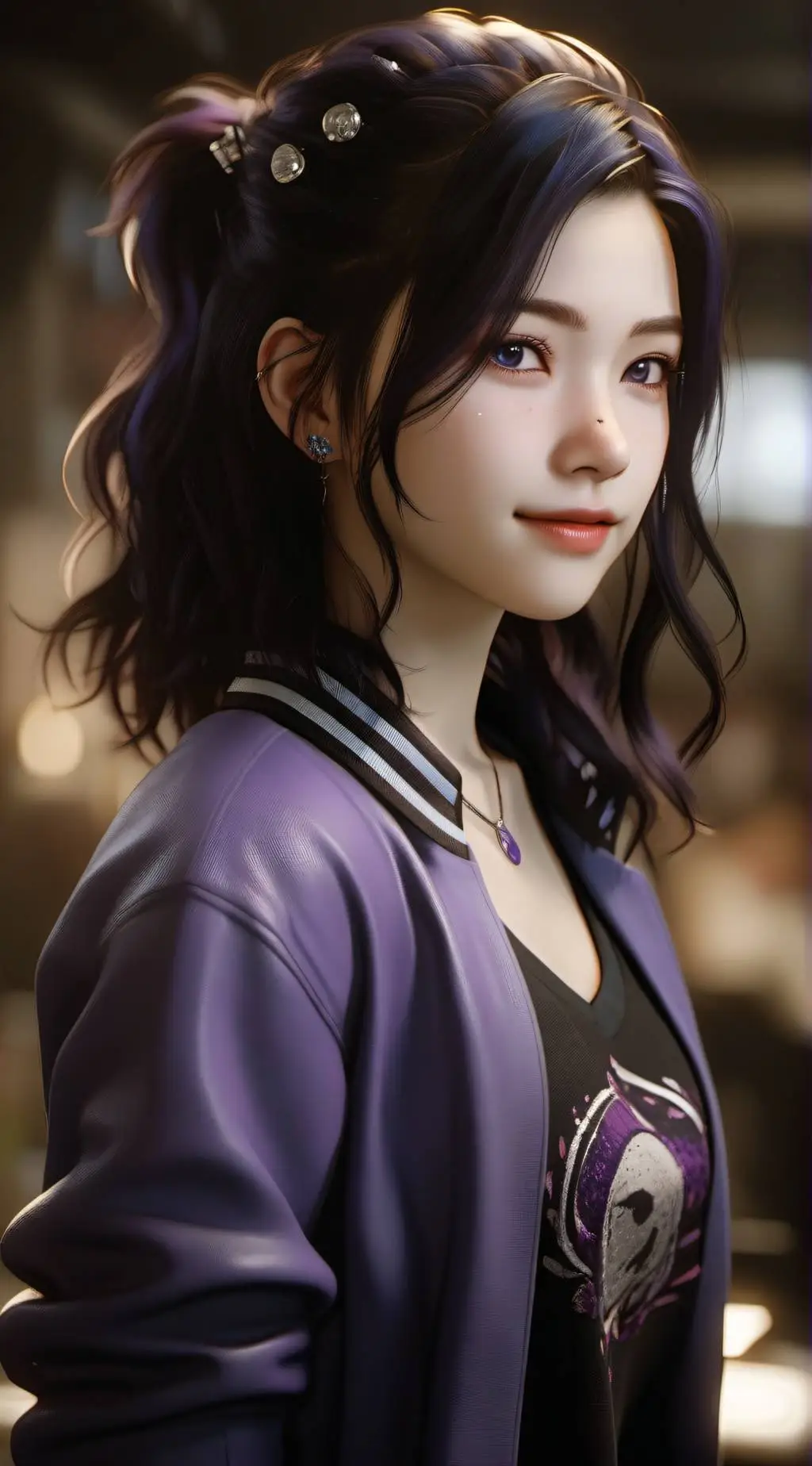 ai character: Cecilia Woods background