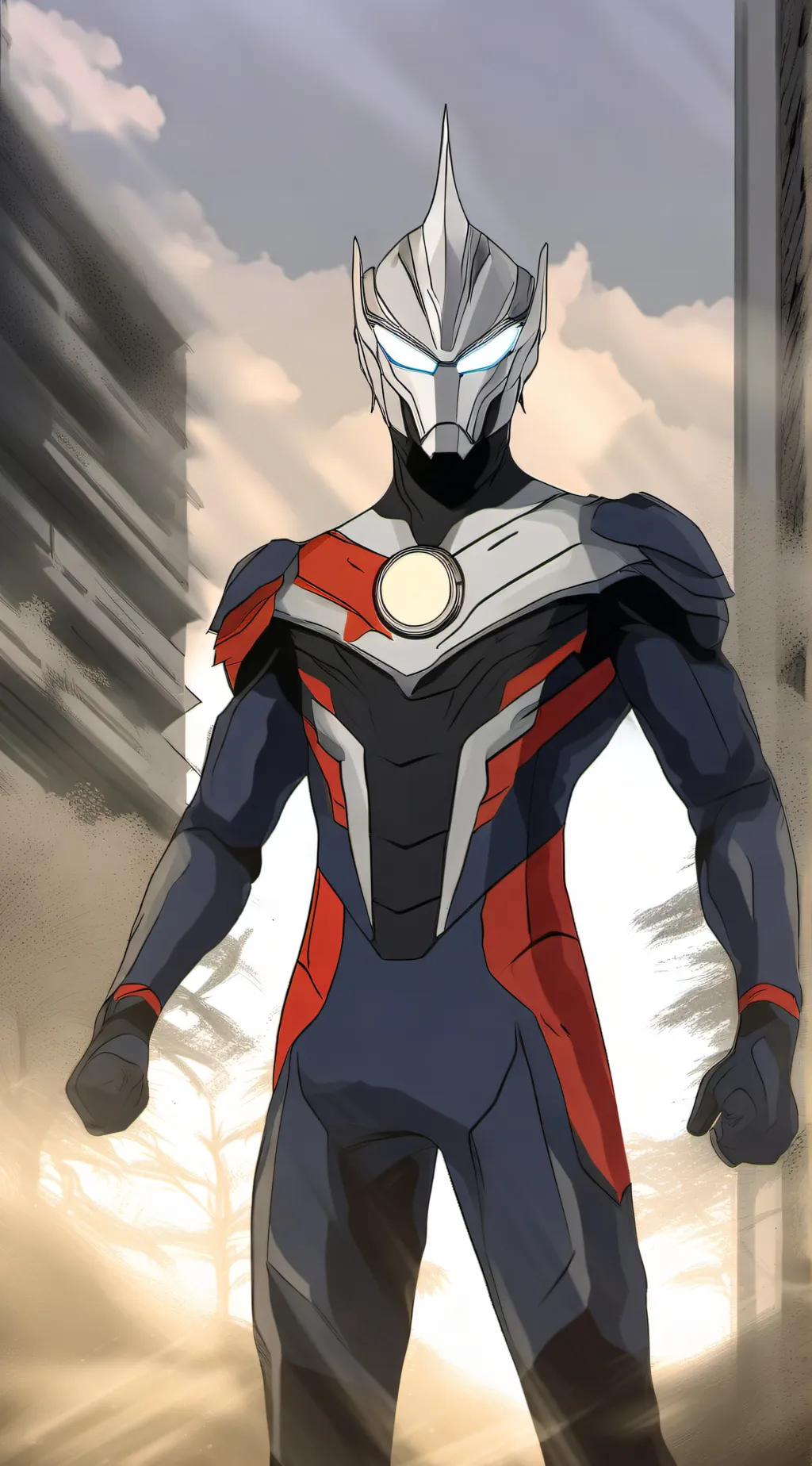 ai character: ★Ultraman Eroki★ background
