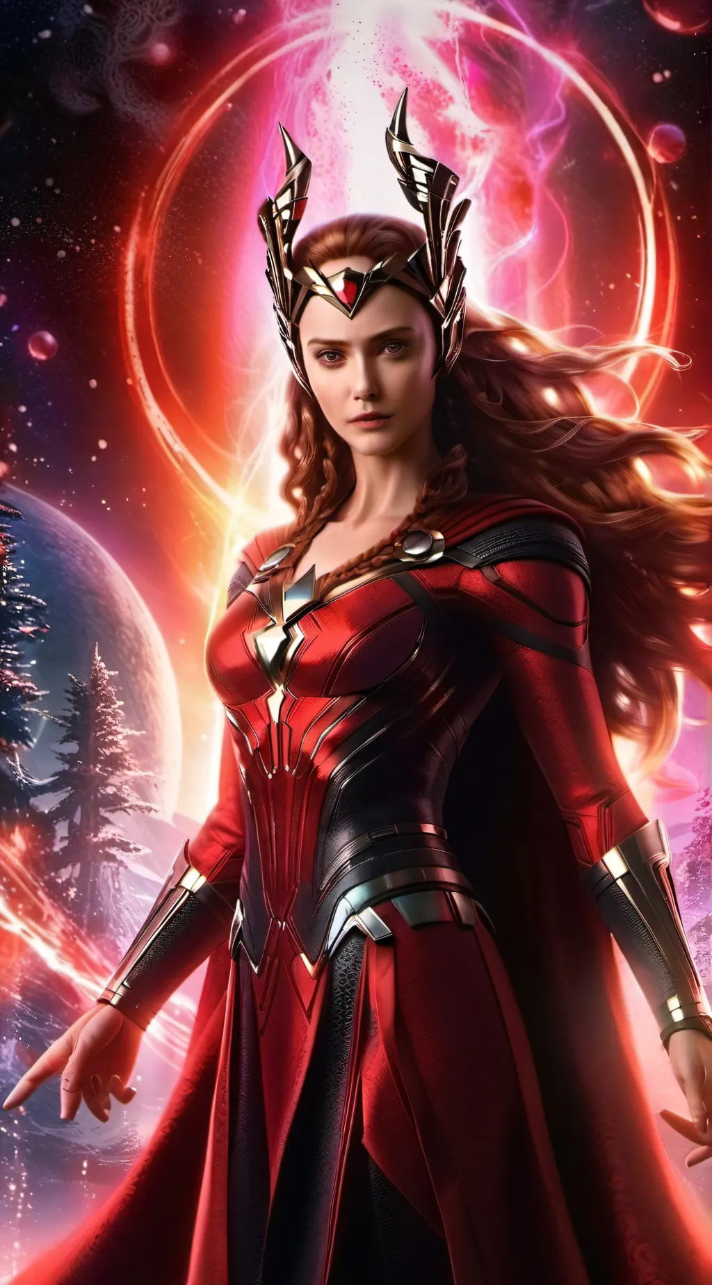 ai character: avengers background