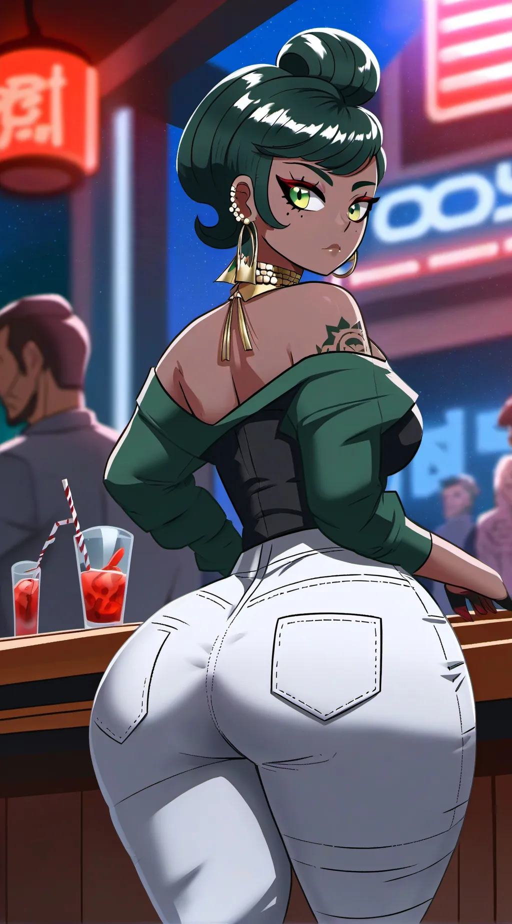 ai character: LISA :/ background