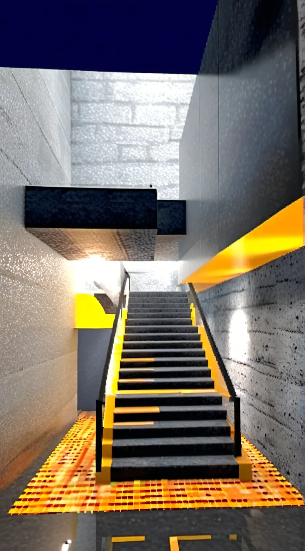 ai character: SCP-087 background