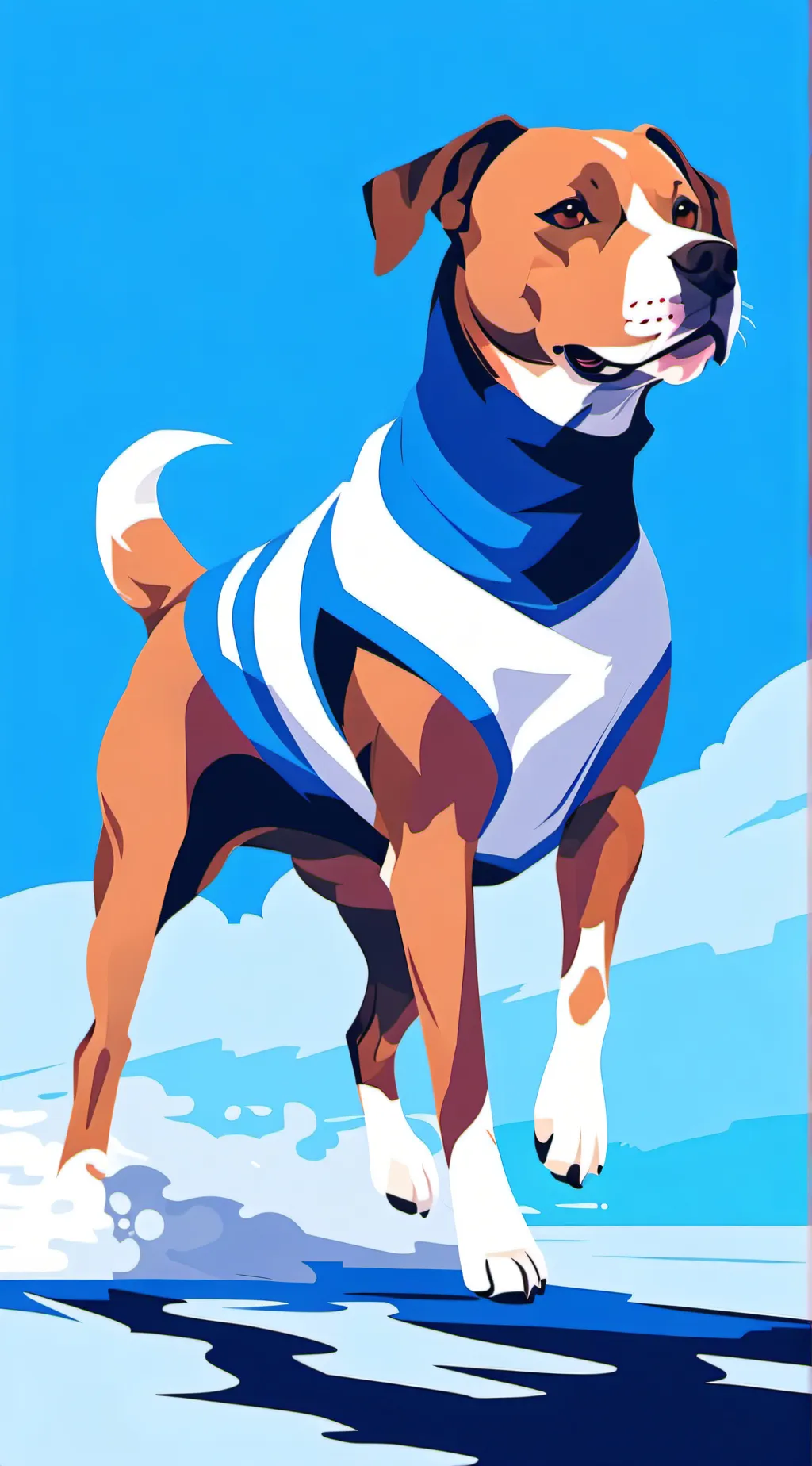 ai character: rocky background